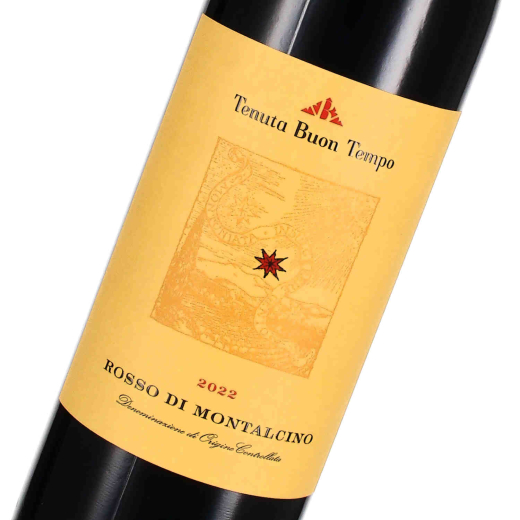 2022 Rosso di Montalcino DOC; Tenuta Buon Tempo, Toskana