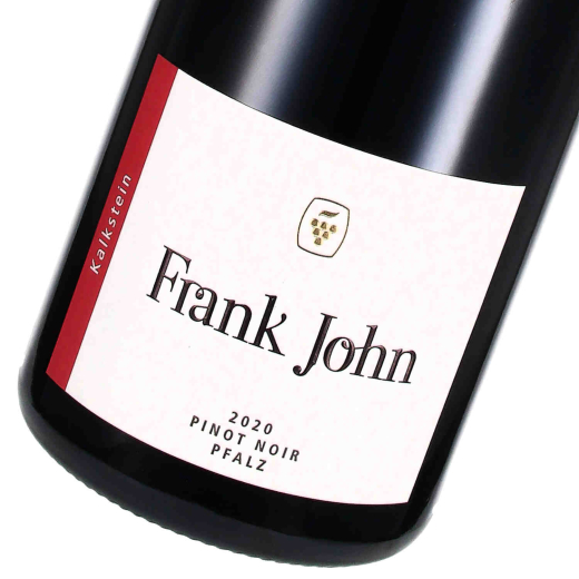 2020 Pinot Noir Kalkstein trocken MAGNUM, Weingut Frank John, Hirschhorner Weinkontor, Pfalz