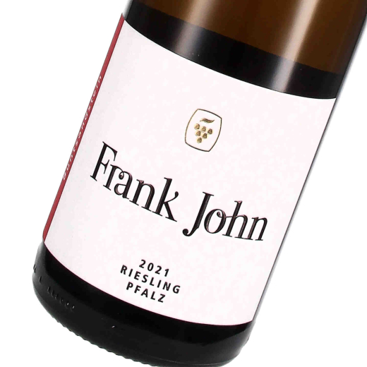 2021 Riesling "Buntsandstein" trocken, Weingut Frank John, Hirschhorner Weinkontor, Pfalz