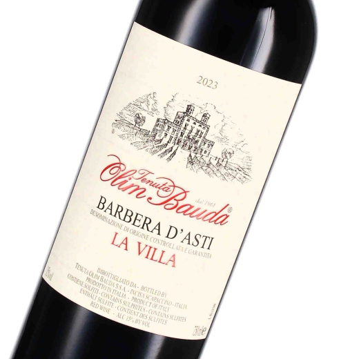 2023 Barbera dAsti DOCG; La Villa; Tenuta Olim Bauda