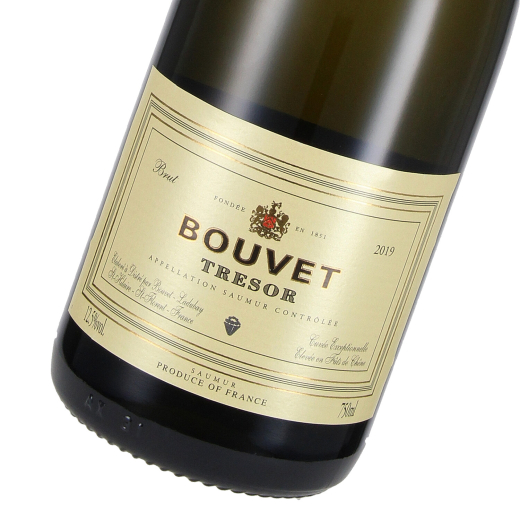 2021 Saumur brut blanc Trésor AOP, Bouvet Ladubay