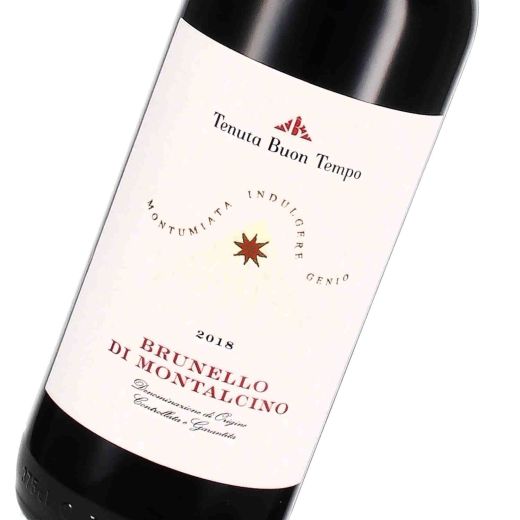 2018 Brunello di Montalcino DOCG HALBE FLASCHE; Tenuta Buon Tempo, Toskana