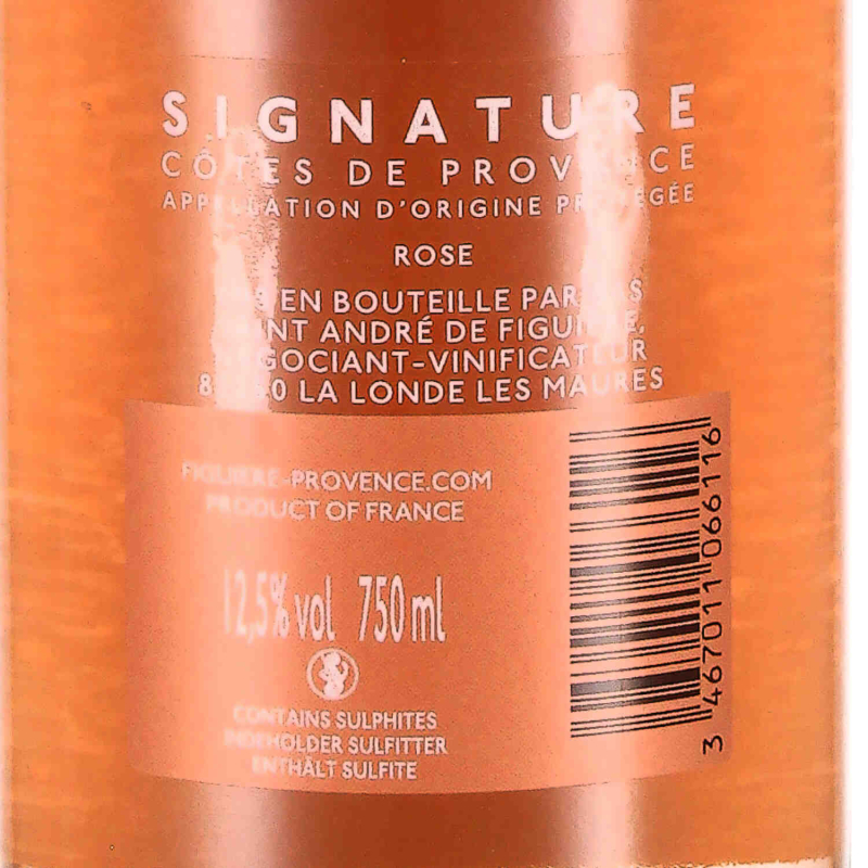 de AOP André Provence, 2022 de Côtes rosé, Magali Figuière Saint