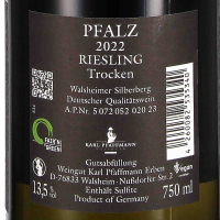 2022 Riesling Selection "Walsheimer Silberberg" trocken, Weingut Karl Pfaffmann, Pfalz