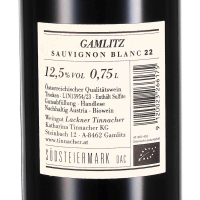 2022 Sauvignon Blanc Gamlitz; Weingut Lackner-Tinnacher, Südsteiermark