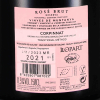 2021 Cava Corpinnat Rosé brut Reserva MAGNUM, Llopart