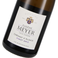 2019 Crémant d`Alsace Pinot Gris Brut Nature Millésime; Eugène Meyer, Alsace