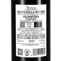 2020 Tezza Valpolicella Ripasso Valpantena Superiore DOC, Azienda Agricola Tezza