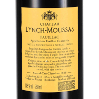 2018 Château Lynch-Moussas Pauillac 5ème Cru Classé, Bordeaux