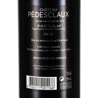 2016 Château Pedesclaux Pauillac 5ème Cru Classé, Bordeaux