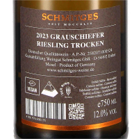 2023 Riesling Grauschiefer, Gutswein, Weingut Schmitges, Mosel