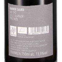 2022 Silvaner "Ab Ovo" trocken, VDP.Grosses Gewächs, Weingut Rainer Sauer, Franken