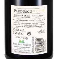 2018 Pardusco PRIVATE Vinho Verde Tinto barrica, Anselmo Mendes