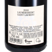 2018 Saint Laurent Reserve trocken, Weingut Philipp Kuhn, Pfalz