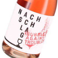 Nachschlag Bubbles against troubles Rosé Deutscher Perlwein trocken; Winzerhof Stahl, Franken