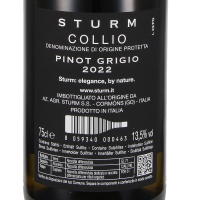 2022 Pinot Grigio Collio DOP, Azienda Agricola Oscar Sturm