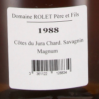 1988 Côtes du Jura AOC Tradition Blanc MAGNUM, Domaine Rolet