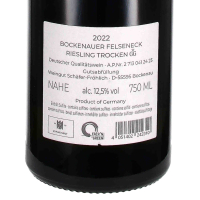 2022 Riesling Felseneck trocken, VDP.Grosses Gewächs, Weingut Schäfer-Fröhlich, Nahe